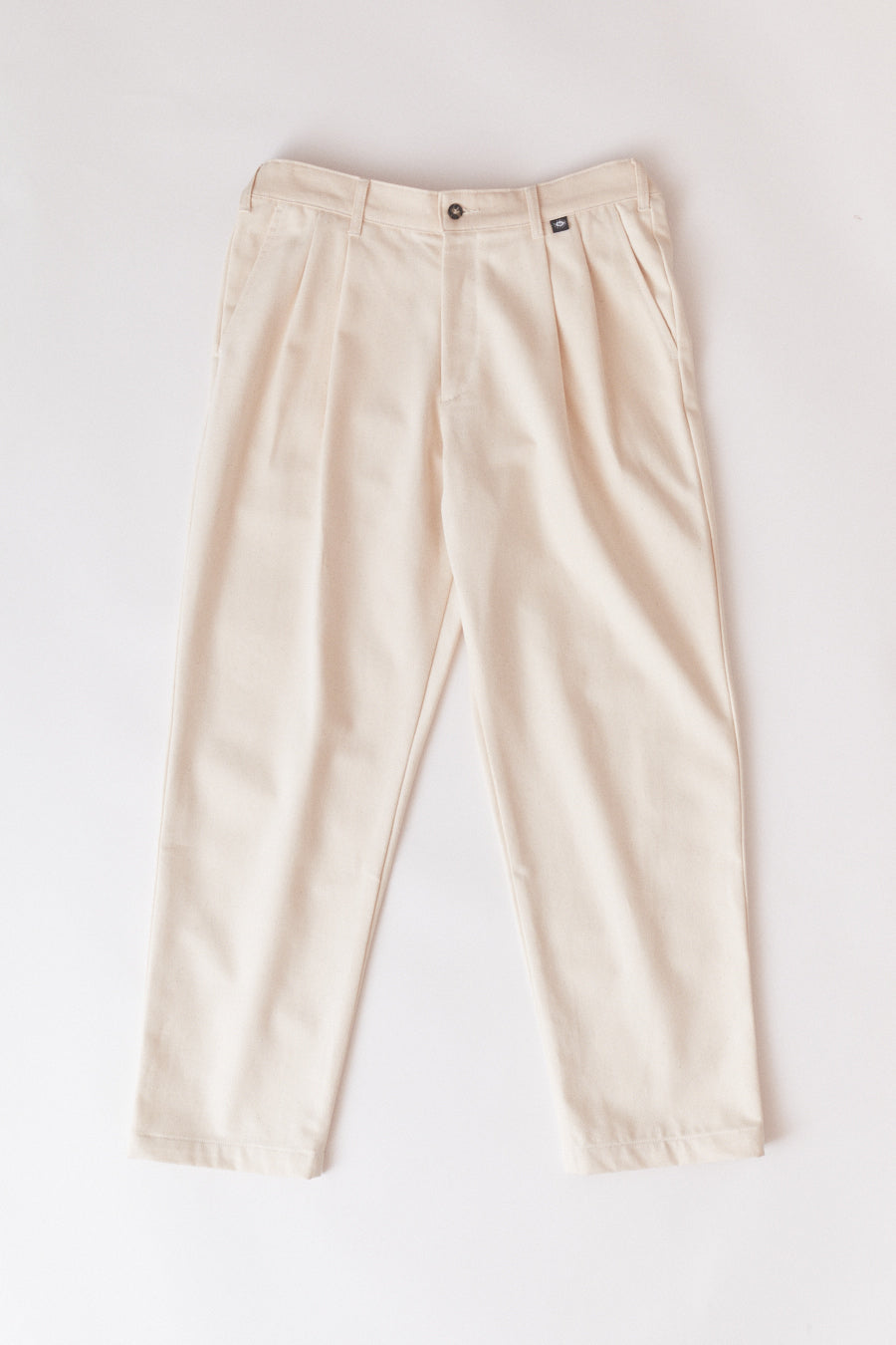 Magic Quiver - Pleated Canvas Pants - Raw