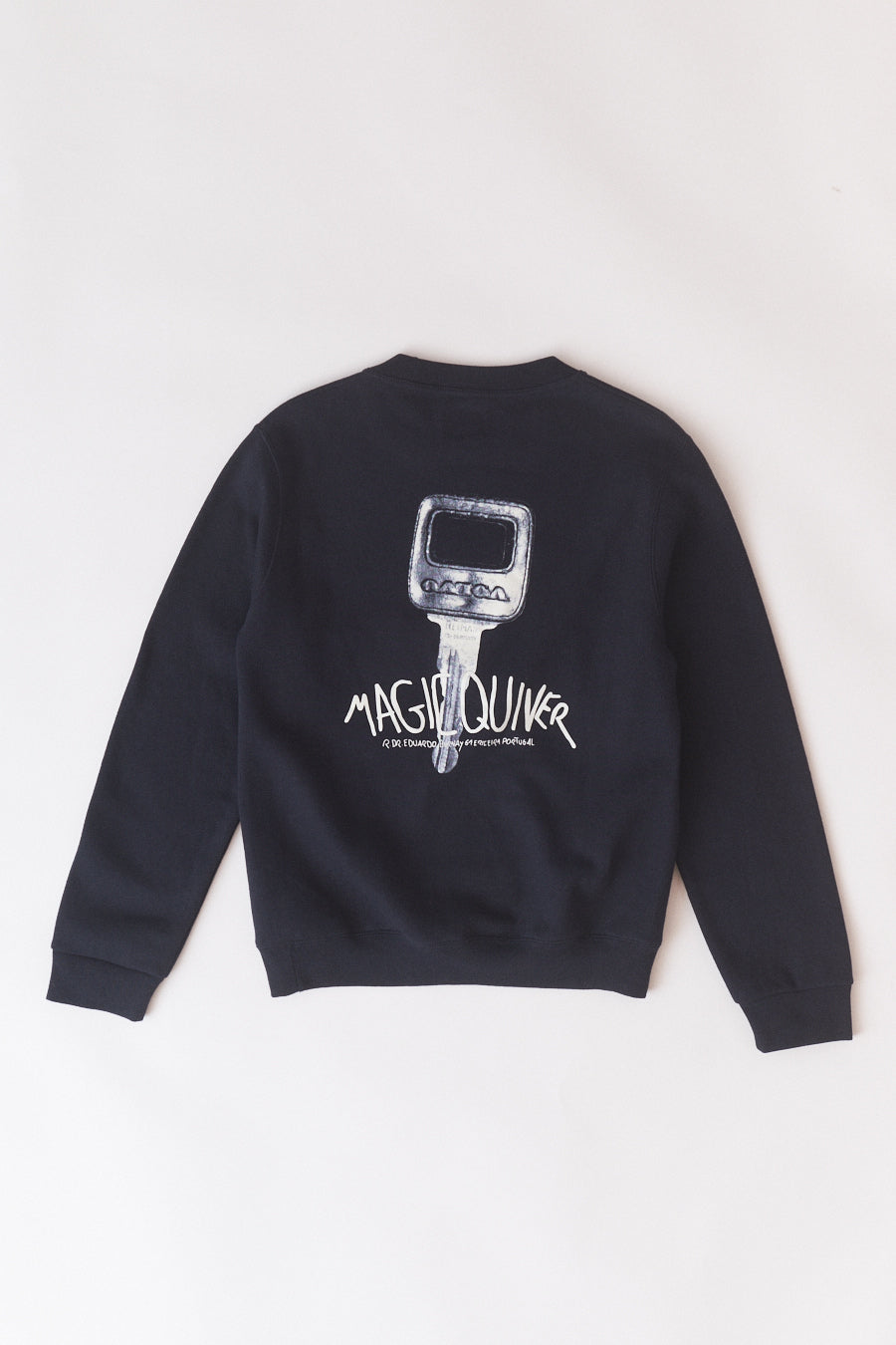 Magic Quiver - 1986 Key Crewneck - Navy