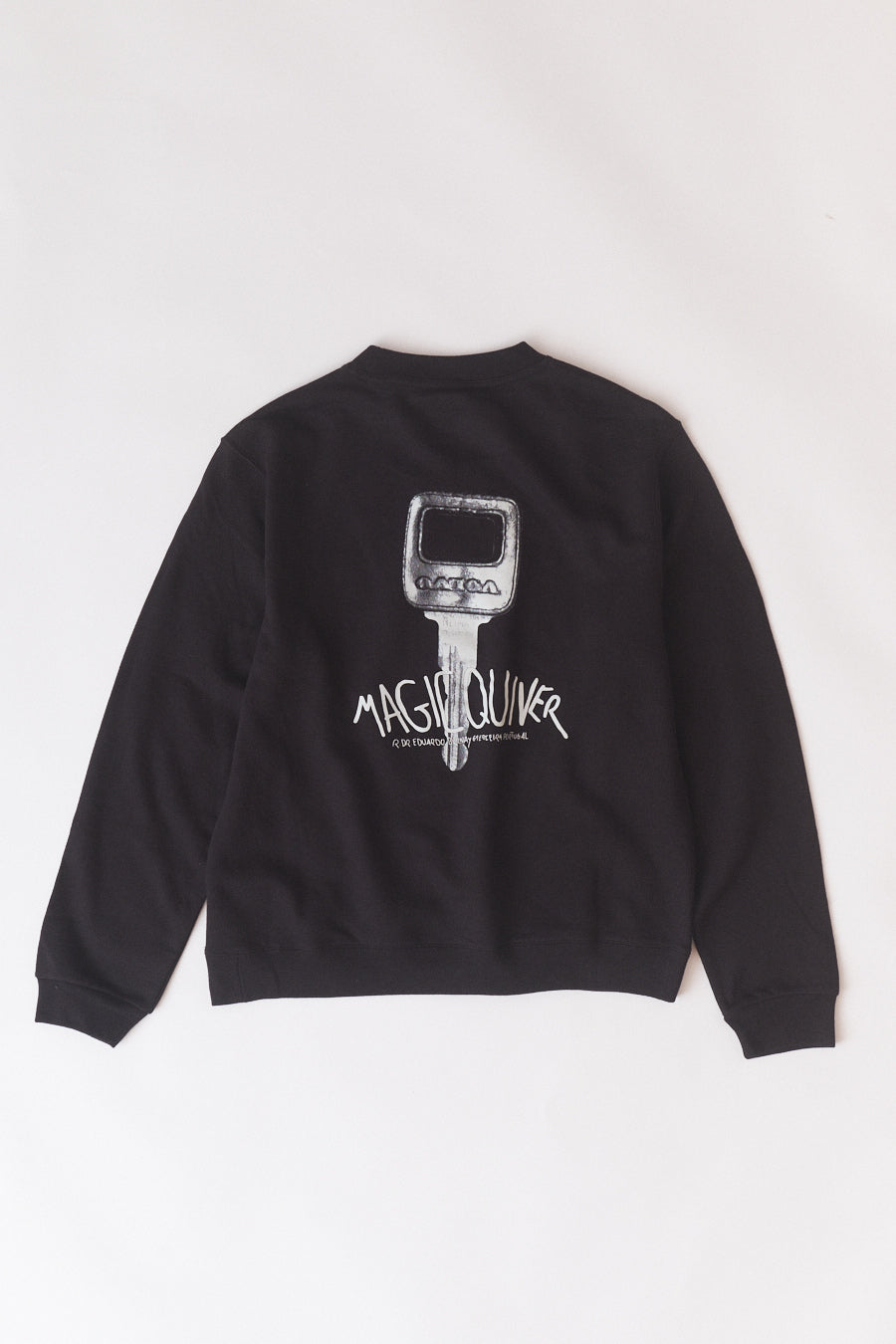 Magic Quiver - 1986 Key Crewneck - Black