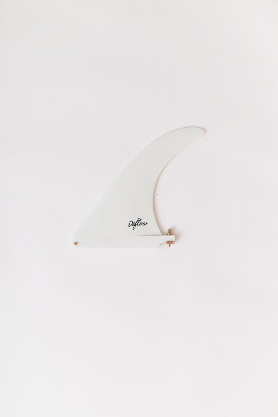 Deflow - Cream 7.5 Single Fin - White