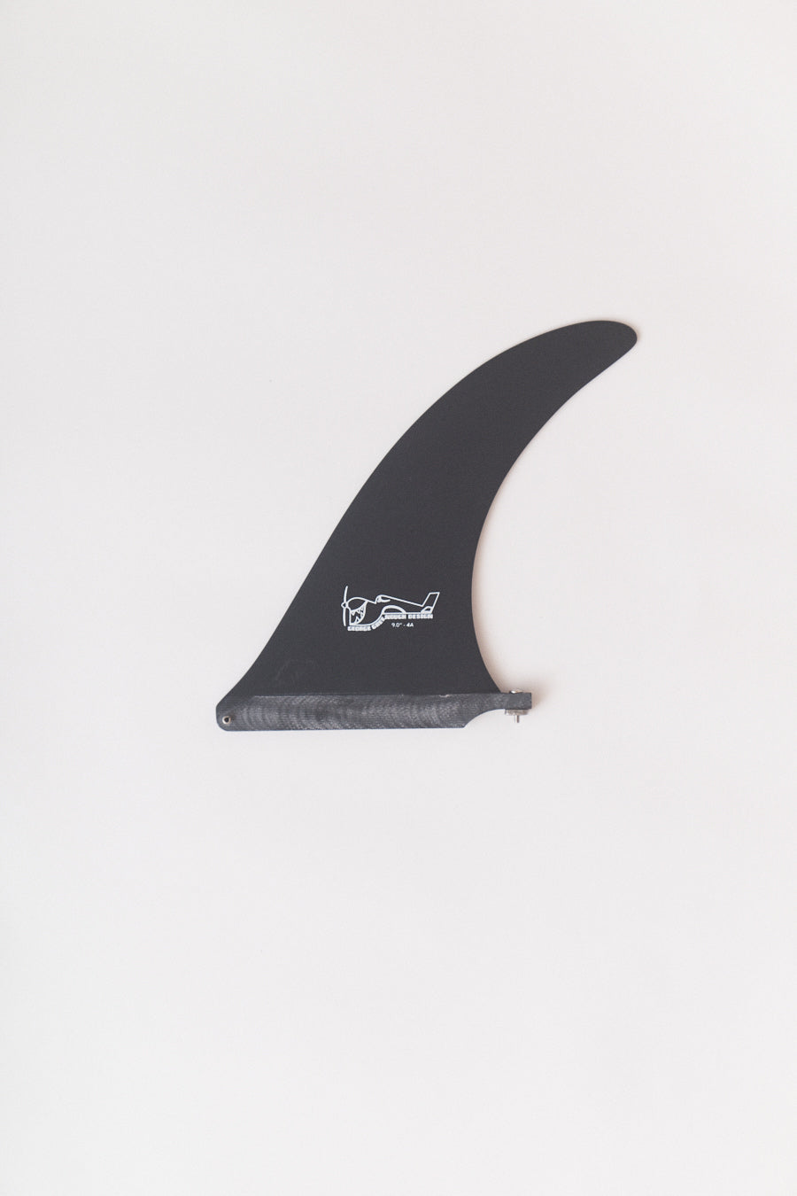 True Ames - Greenough 4-A 9 Single Fin - Black