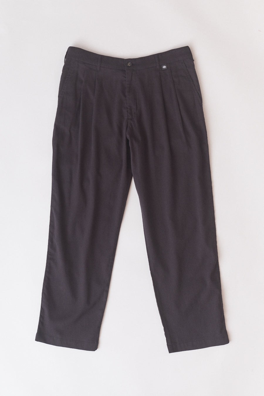 Magic Quiver - Pleated Twill Pants - Navy