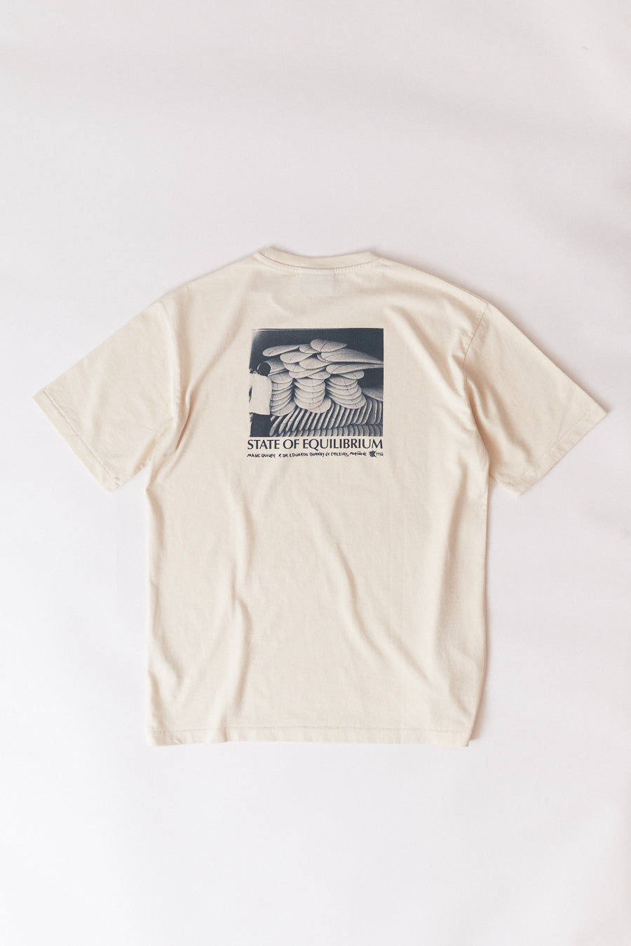 Magic Quiver - State of Equilibrium Oversized Tee - White