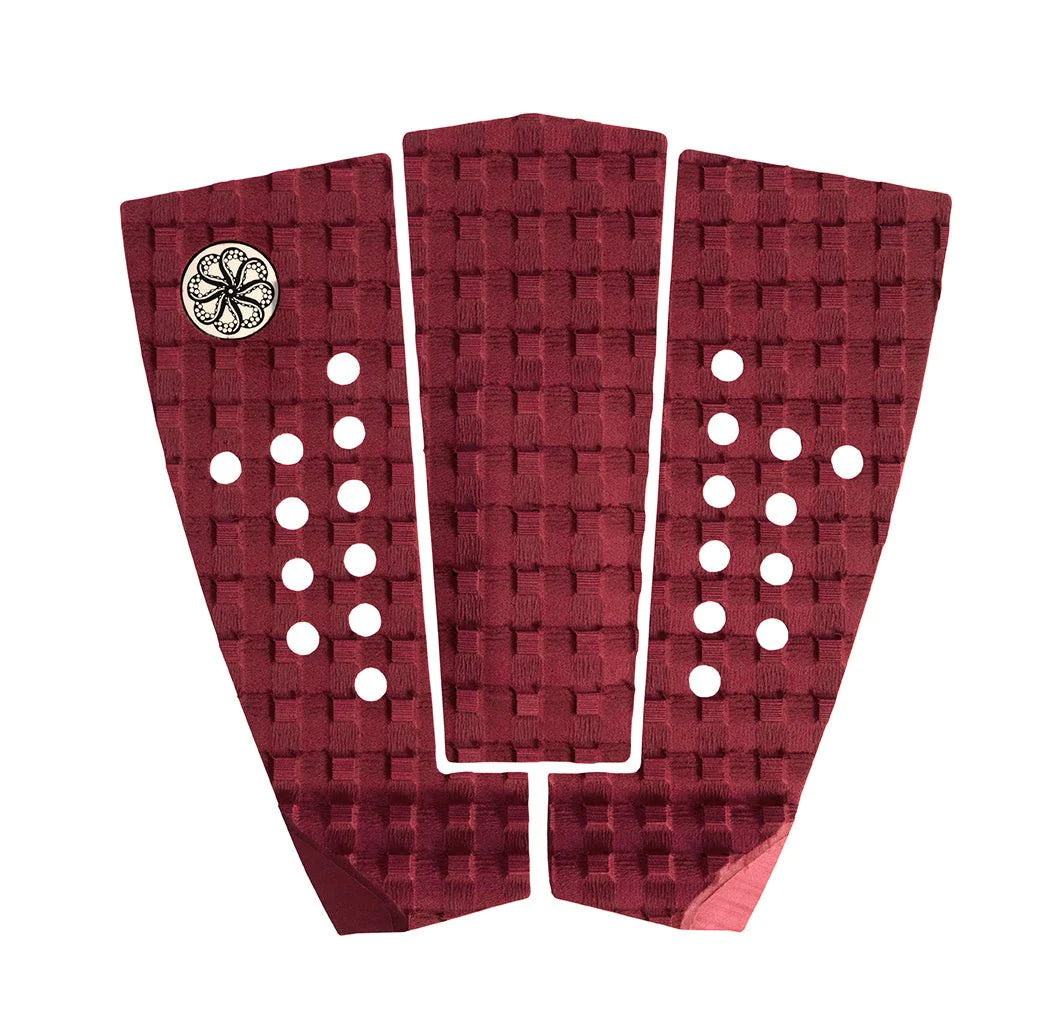 Octopus - Traction Pad Scramble II 3-piece - Burgundy